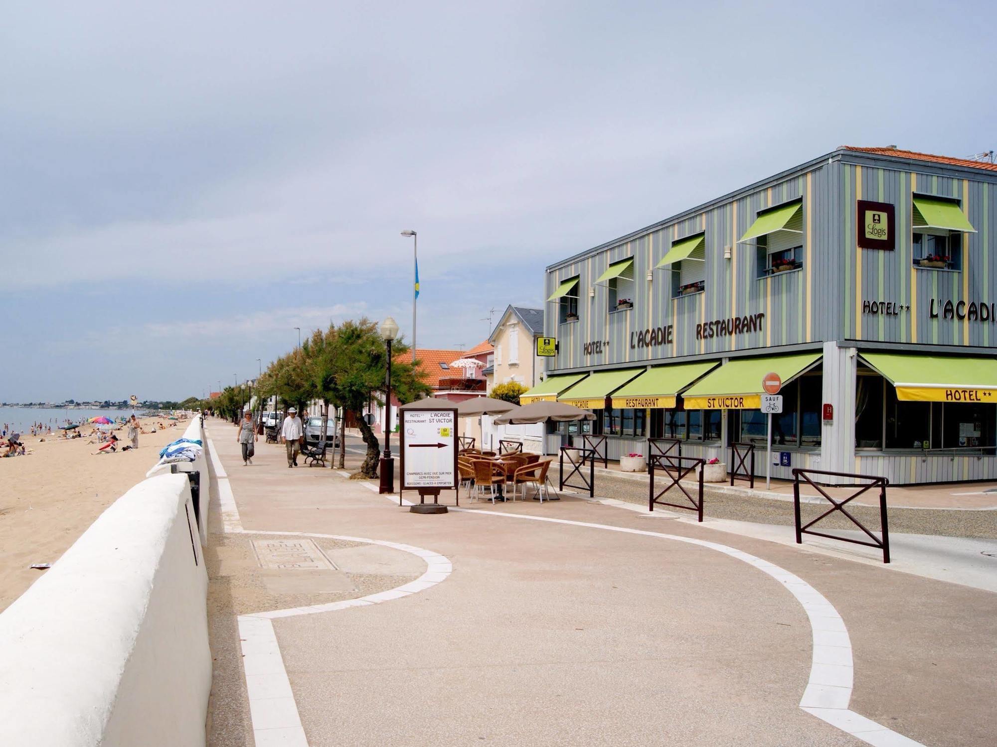 Acadie Saint Victor - Hotel Restaurant - Face Mer - Chatelaillon Plage Kültér fotó
