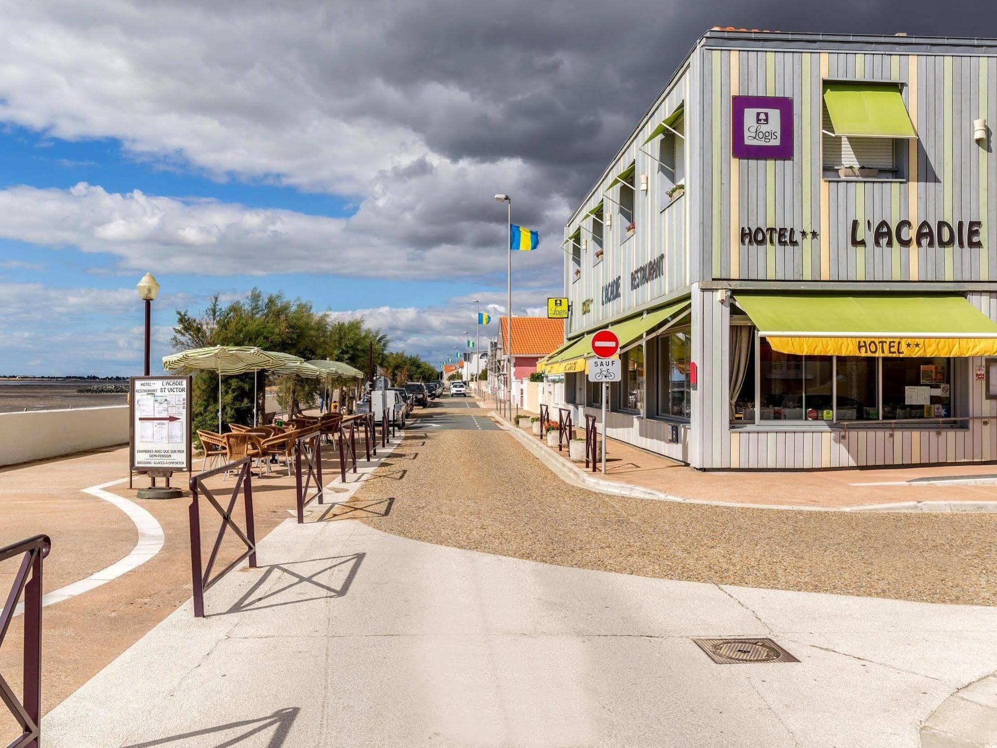 Acadie Saint Victor - Hotel Restaurant - Face Mer - Chatelaillon Plage Kültér fotó