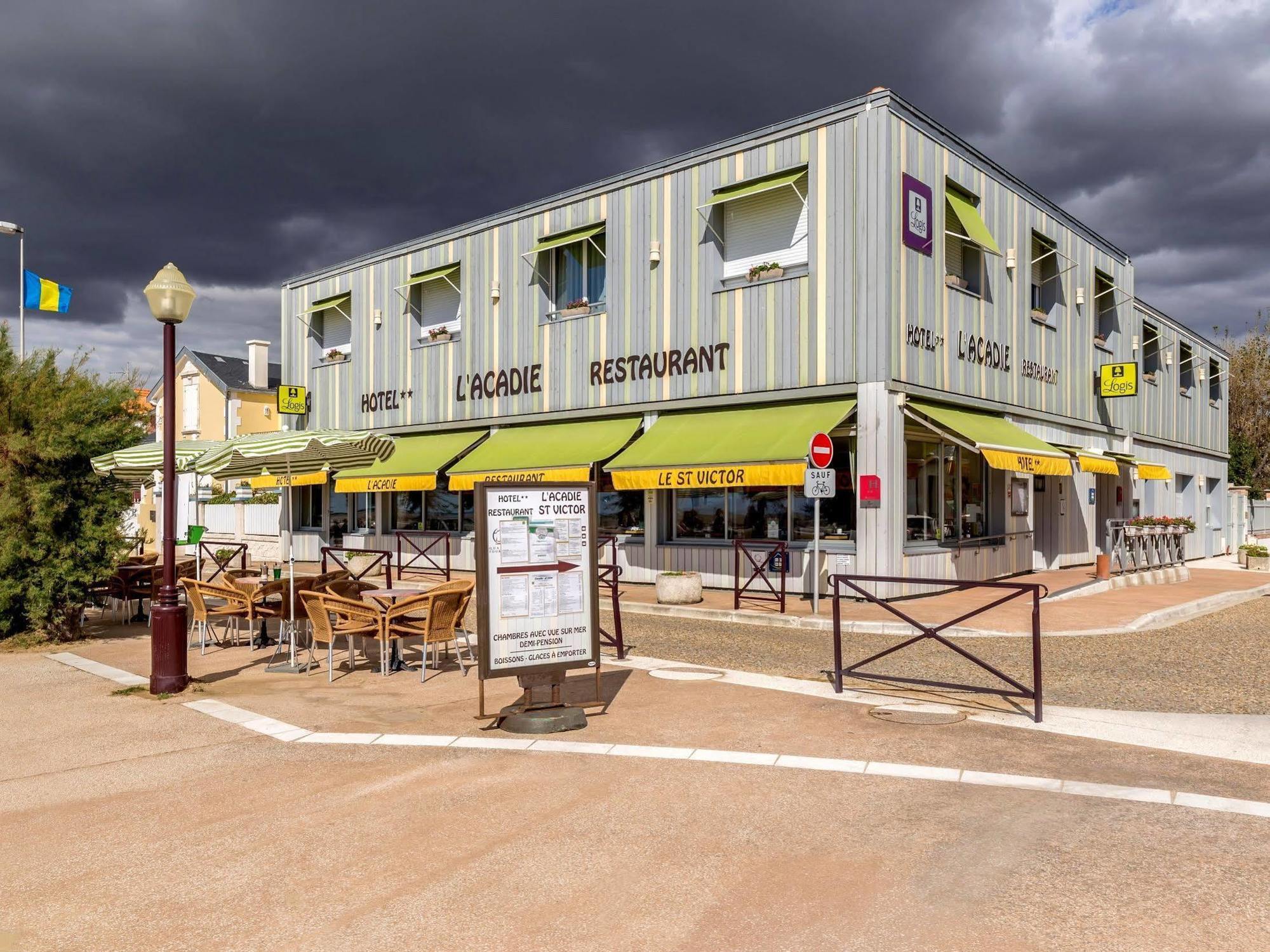 Acadie Saint Victor - Hotel Restaurant - Face Mer - Chatelaillon Plage Kültér fotó